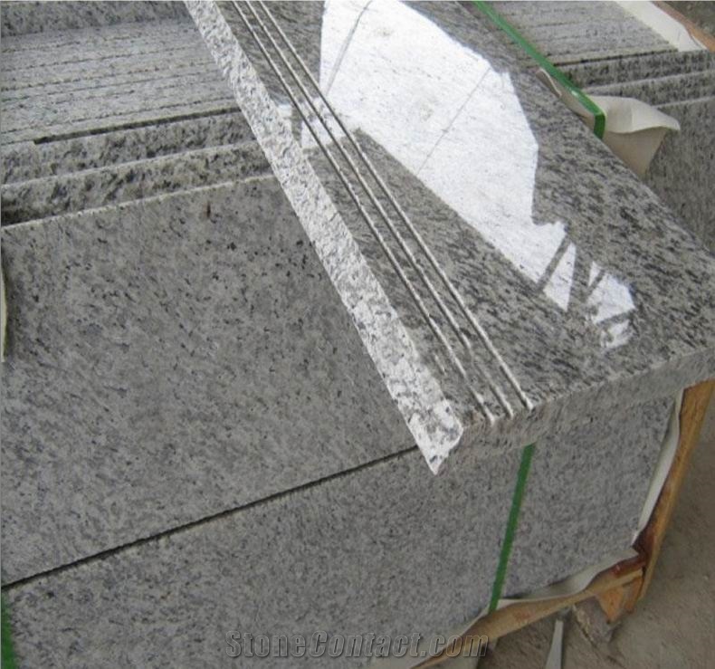 Tiger Skin White Granite Polished Stairs & Steps
