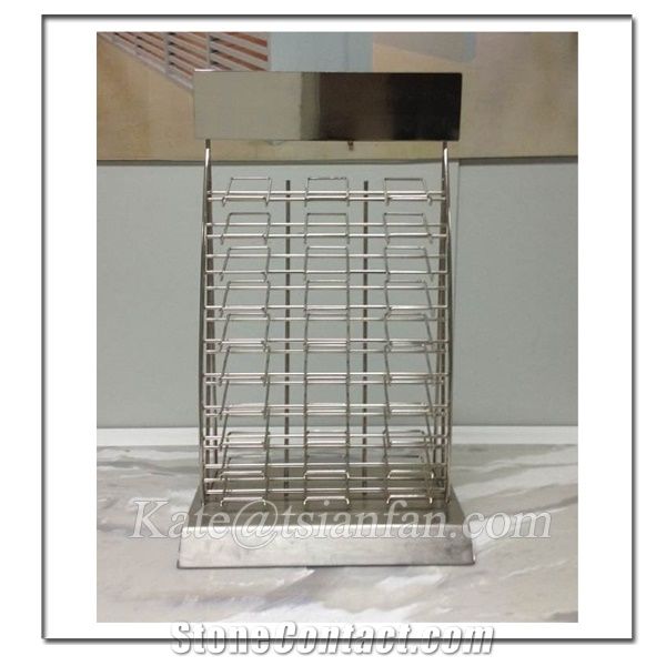 Sr036 -Desktop Marble Granite Stone Display Stand