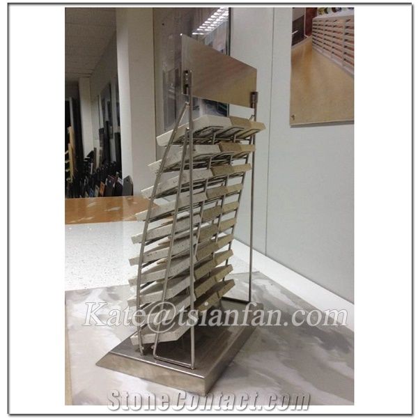 Sr036 -Desktop Marble Granite Stone Display Stand