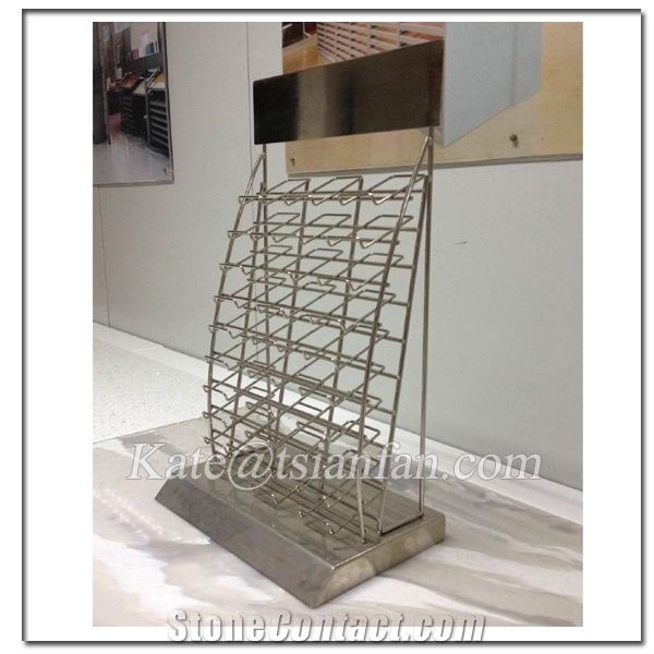 Sr036 -Desktop Marble Granite Stone Display Stand