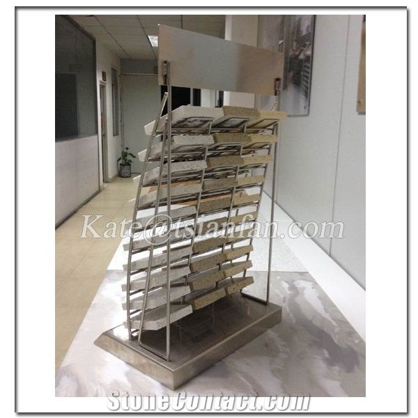 Sr036 -Desktop Marble Granite Stone Display Stand