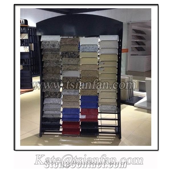 Sr066 -Quartz Marble Granite Stone Display Stand