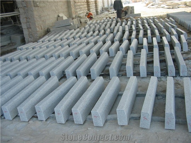 G603 Grey Granite Kerbstones