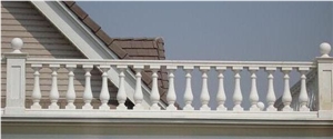 China White Marble Balustrade Railing