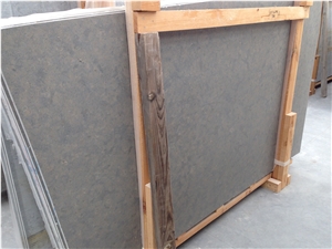Lagos Azul Limestone Slabs & Tiles, Portugal Blue Limestone