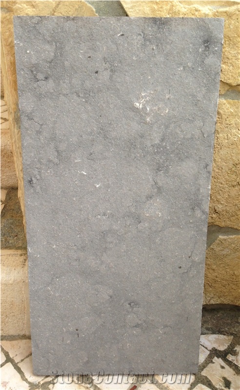 Lagos Azul Limestone Slabs & Tiles, Portugal Blue Limestone