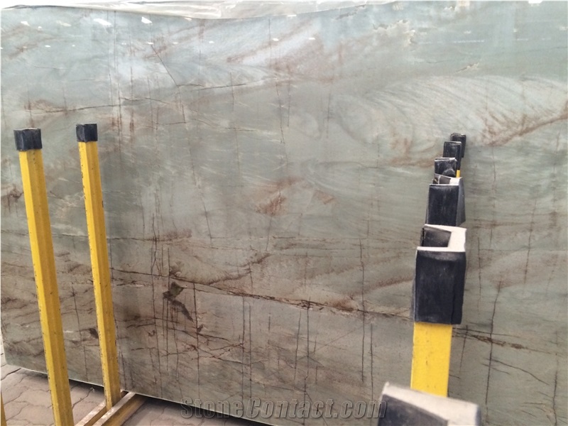 Emerald Green Quartzite Slab