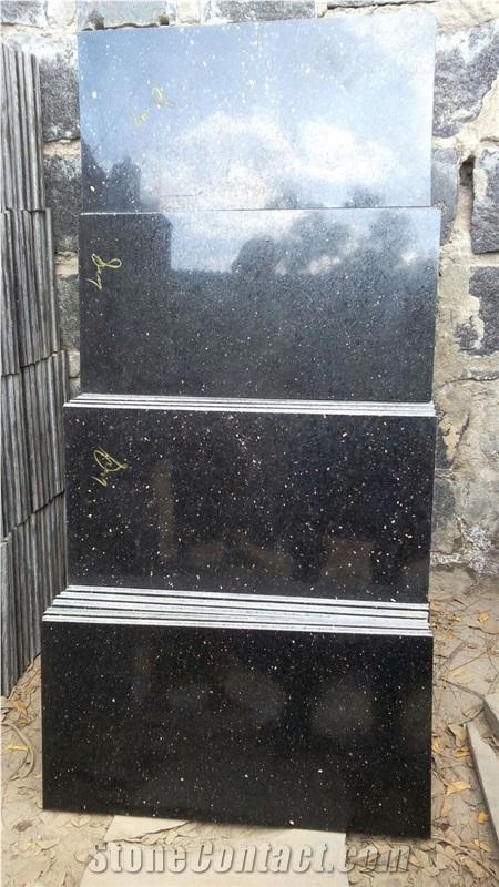Star Galaxy Granite Tiles & Slabs, Black Granite Tiles & Slabs India