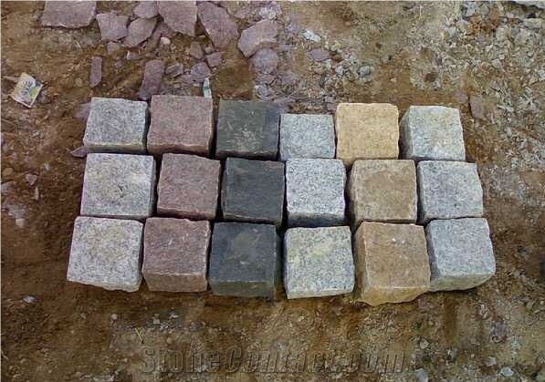 Granite Cobbles & Pavers