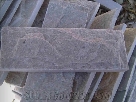Pink Mushroom Slate Tiles,Exterior Walling Cladding Tiles