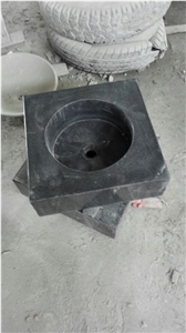 Absolute Black Granite Sinks,Basins,India Black Granite