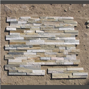 Quartzite Ledge Stones,Thin Stone Veneer Panel,Cultured Stones,Stacked Stones