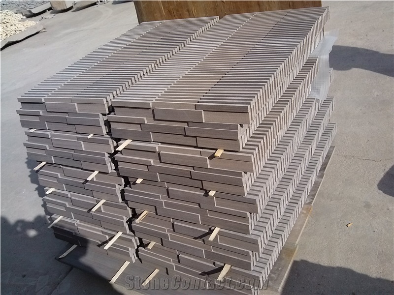 Wange Sandstones Cultured Stone/Teak Wooden Sandstones Cultured Stones/Stacked Stone/Ledge Stones