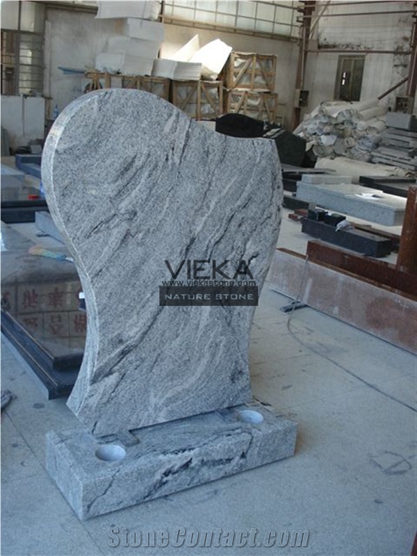Viscont Granite Tombstone & Monument, Viskont Cemetery Gravestone & Engraved Headstone Polished Germany Style Bianco Viscont White,Madanapalle White,Madanapalli White Wiscont White White Tapestry