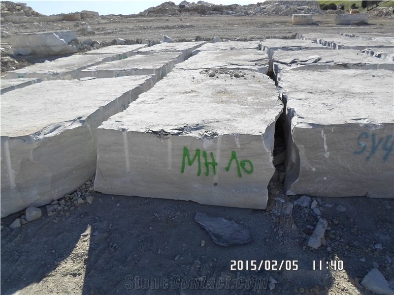 Thala Grey, Tunisia Grey Limestone Block
