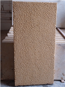 Bush Hammered Tiles & Slabs - Yellow Sandstone