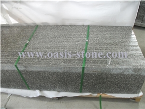 China Pink G664 Granite Stairs & Steps,Misty Brown Granite Stairs