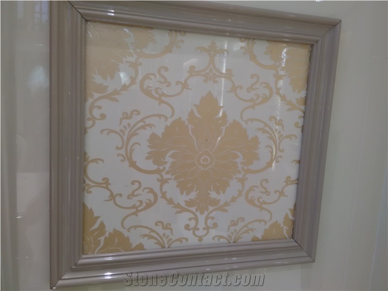 Background Wall Paintings Nano Glass,Crystallized Stone