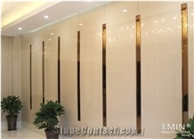 China Beige Nano Crystallized Stone Tiles & Slabs