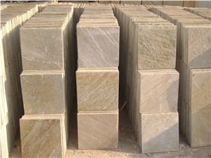 Fargo Yellow Slate/ 014 Yellow Slate Tiles for Wall/Floor, Chinese Multicolor Slate Tiles, Chinese Slate Floor Tiles