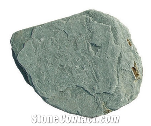 China Green Slate Round Shape Pavers