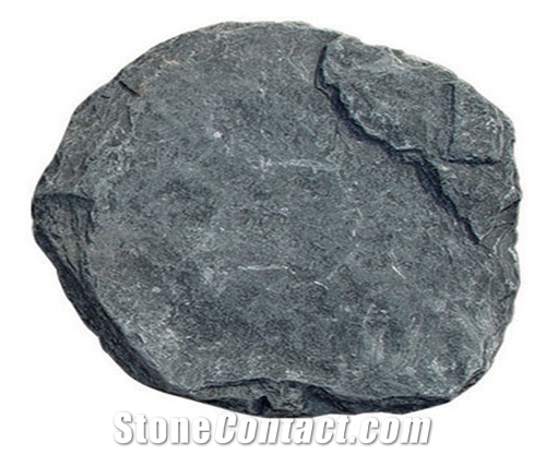 China Green Slate Round Shape Pavers
