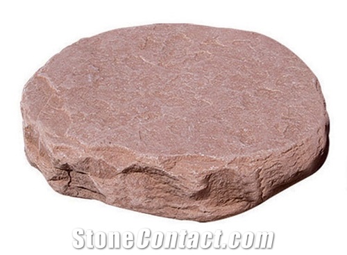 China Green Slate Round Shape Pavers