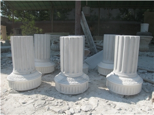 White Marble Column
