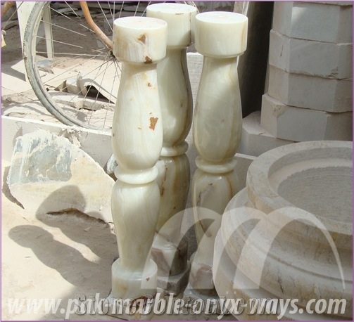 Onyx Master Balustrade & Railing, Green Onyx Pakistan Balustrades