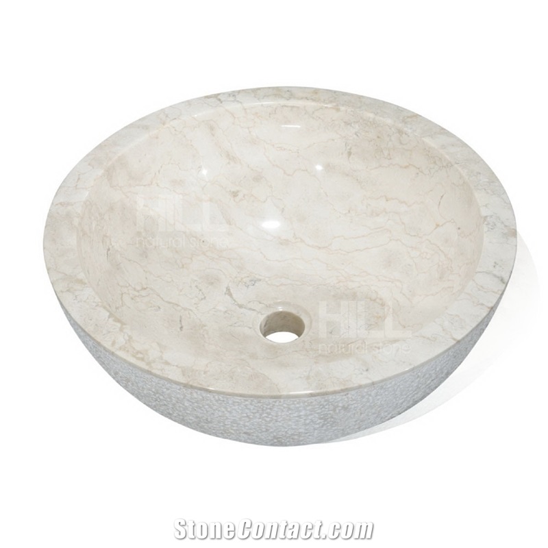 Fregona, Indonesia Black Rough Marble Bowl Sink