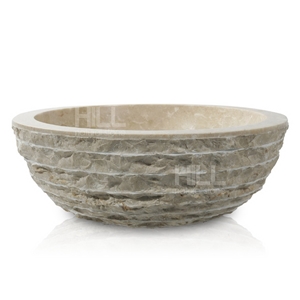 Umberto, Indonesia Hammered Marble Bowl Sink