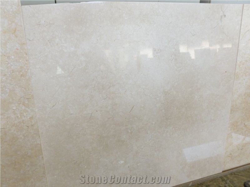 Galala Cream Limestone Slabs & Tiles, Egypt Beige Limestone Polished Floor Covering Tiles, Walling Tiles