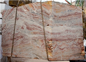 Arabescato Orobico Red Rosso Marble Blocks
