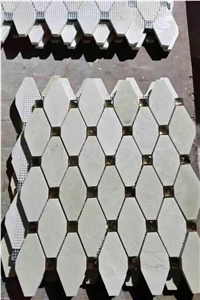 Honed/Linear/Hexagon/Strips Mosaic/Hainan Grey Basalt Mosaic/Natural Stone Mosaic