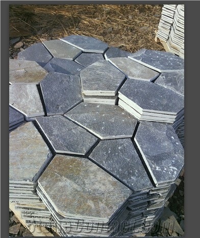 Slate Flagstone Pavers, China Slate Pavers, Paving Stone