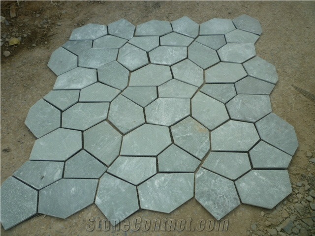 Slate Flagstone Pavers, China Slate Pavers, Paving Stone