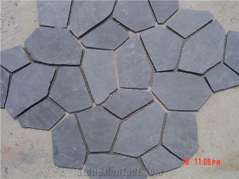 Slate Flagstone Pavers, China Slate Pavers, Paving Stone