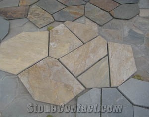 Slate Flagstone Pavers, China Slate Pavers, Paving Stone