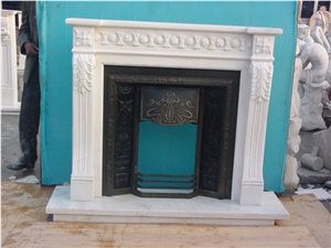 Best China White Marble Hand Carved Fireplace Surround