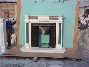 Hot Sale China Natural Marble Fireplace