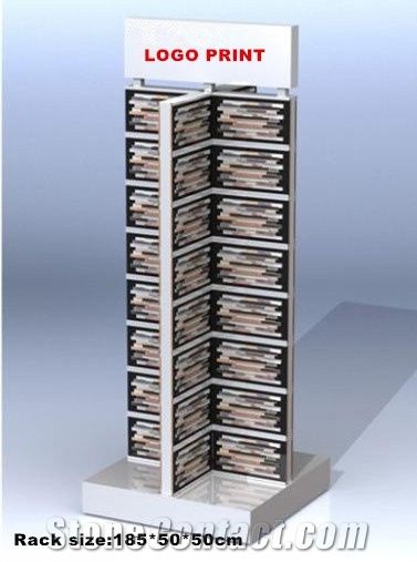 Wood Rotating Rack for Mosaic Tiles