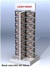 Wood Rotating Rack for Mosaic Tiles