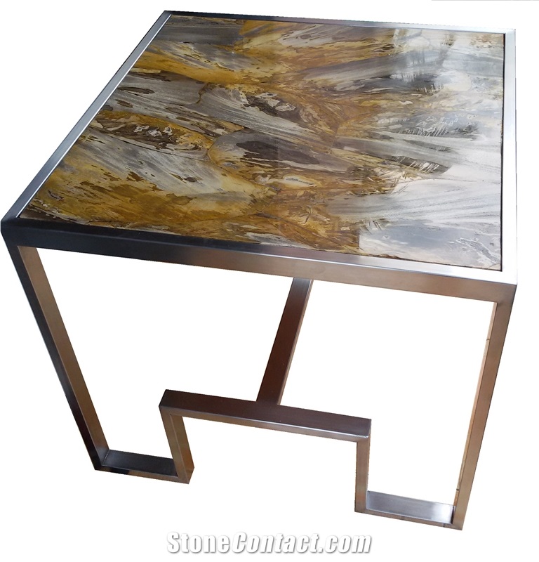 Brown Petrified Wood Tabletop