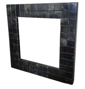 Mirror Frame - Serpentine Stone