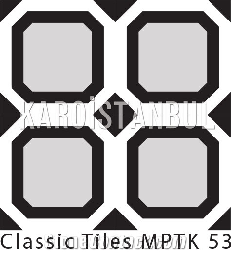 Encaustic Cement Tile, Green Terrazzo and Quartz Stone Tiles Turkey