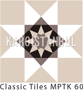 Encaustic Cement Tile, Green Terrazzo and Quartz Stone Tiles Turkey