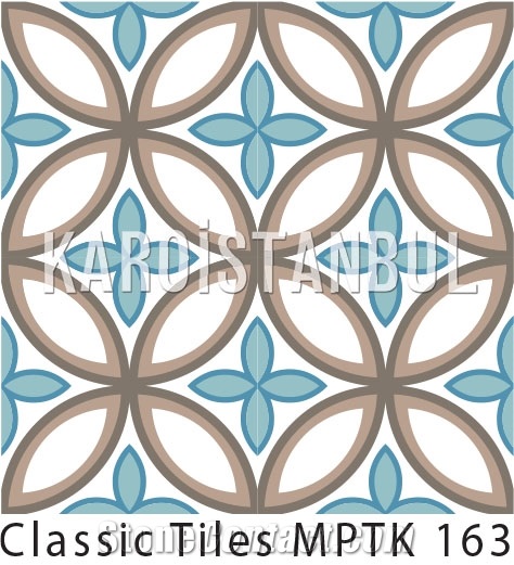 Encaustic Cement Tile, Multicolor Terrazzo and Quartz Stone Tiles