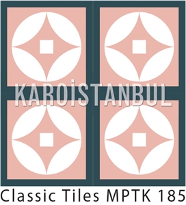 Encaustic Cement Tile, Multicolor Terrazzo and Quartz Stone Tiles