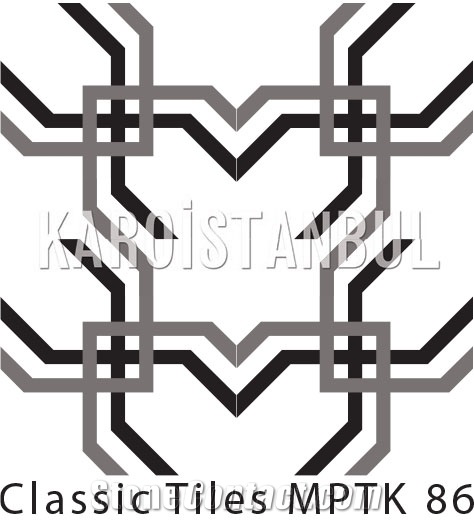 Encaustic Cement Tile, Pink and Blue Terrazzo and Quartz Stone Tiles Turkey