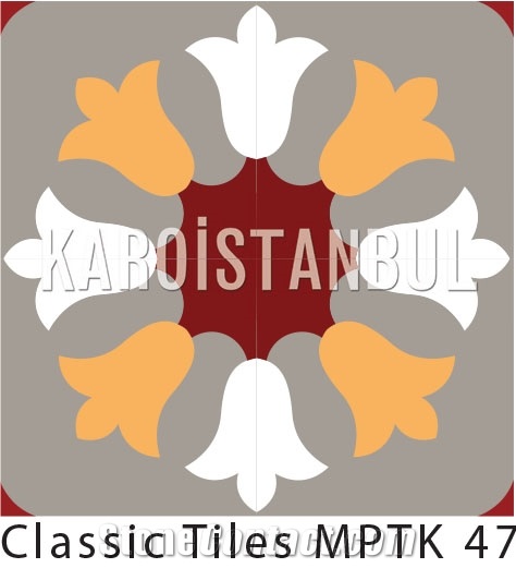 Encaustic Cement Tiles, Terrazzo Tiles, Grey and Yellow Quartz Stone Tiles